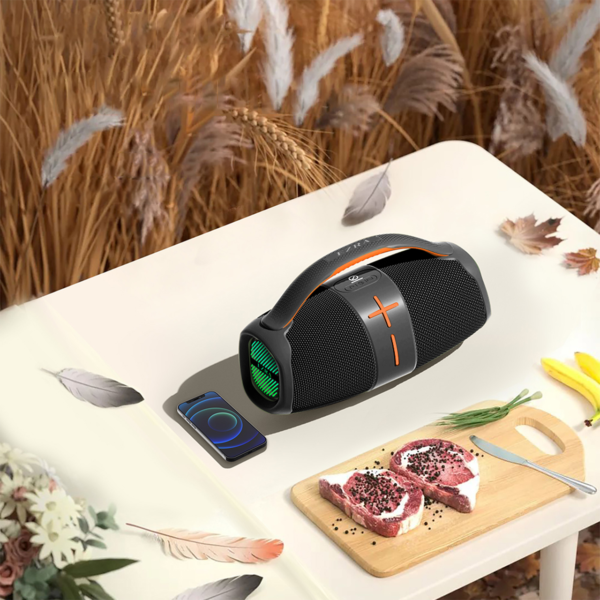 Caixa de som EZRA D14 - 20W Resistente a água Led RGB - Image 9
