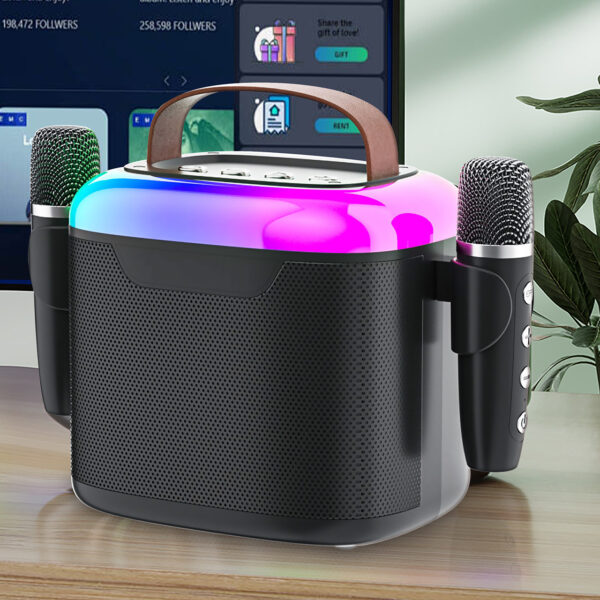 Caixa de som EZRA D07 - Bluetooth 13W Led RGB portátil - Image 8