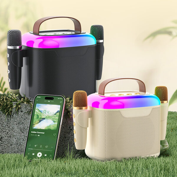 Caixa de som EZRA D07 - Bluetooth 13W Led RGB portátil - Image 3