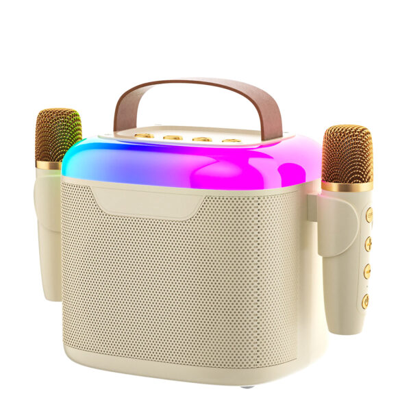 Caixa de som EZRA D07 - Bluetooth 13W Led RGB portátil