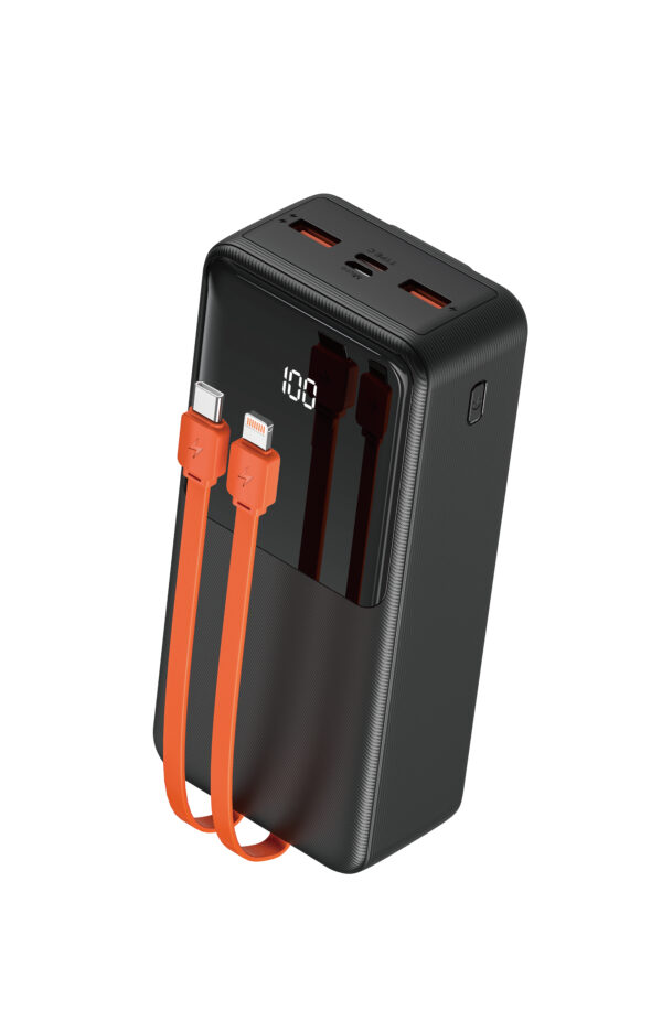 Power Bank EZ-S29 20.000mAh com Cabos Acoplados