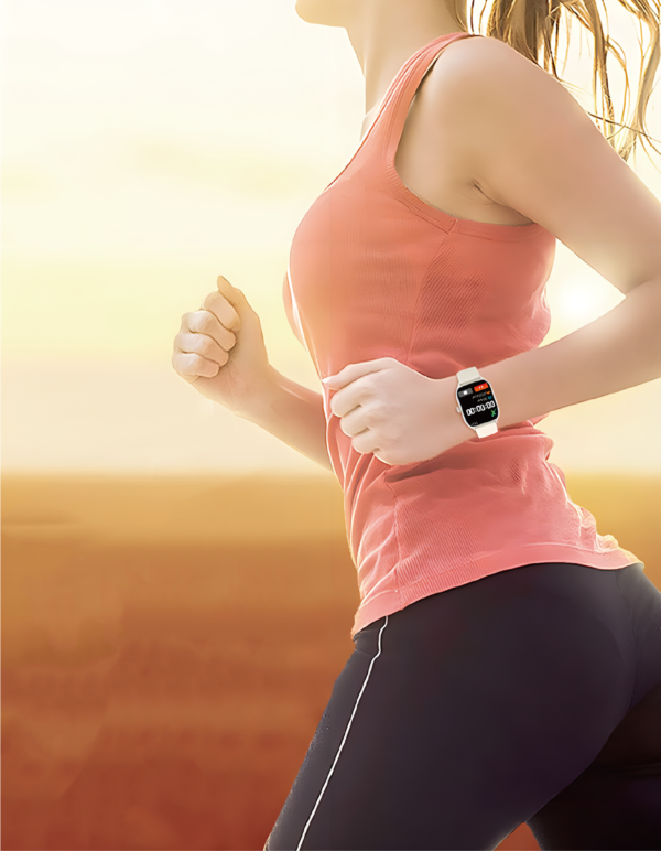 Smartwatch EZ-B03 com Monitoramento Cardíaco e Carregamento Magnético - Image 4