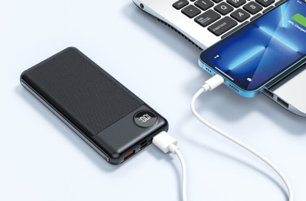 Power Bank EZ-S18 10.000mAh – Compacto e Eficiente